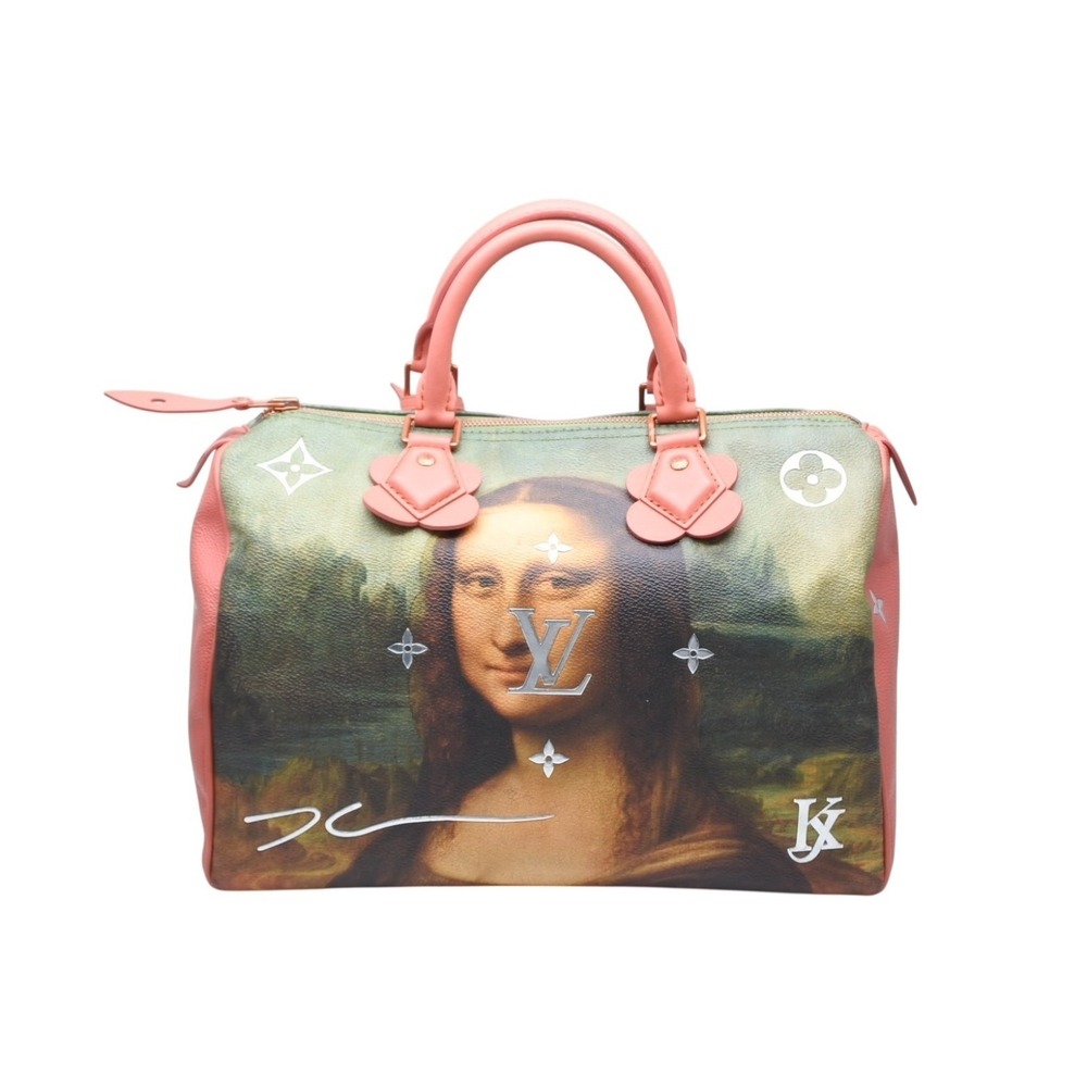 Louis Vuitton Mona Bag Masters Boston Pink Speedy Lisa